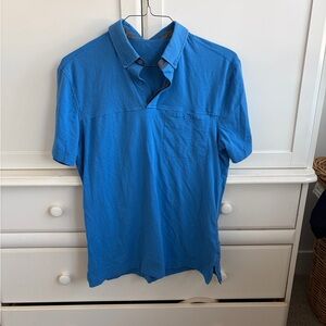 Men's Lululemon Blue Polo Shirt